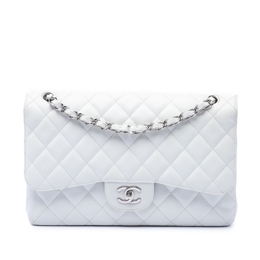 Pre-Loved Chanel Jumbo Classic Caviar Double Flap
